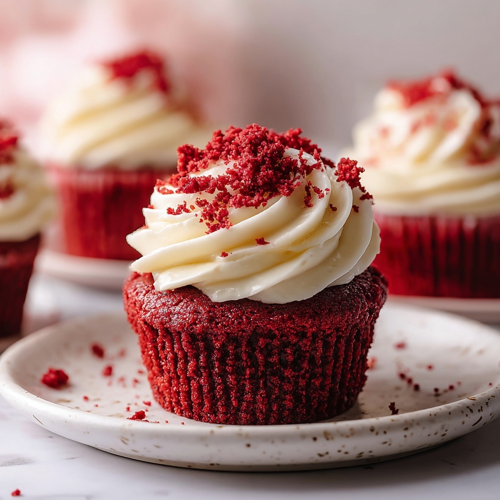 Red Velvet Cupcakes Recipe - Recipe Image