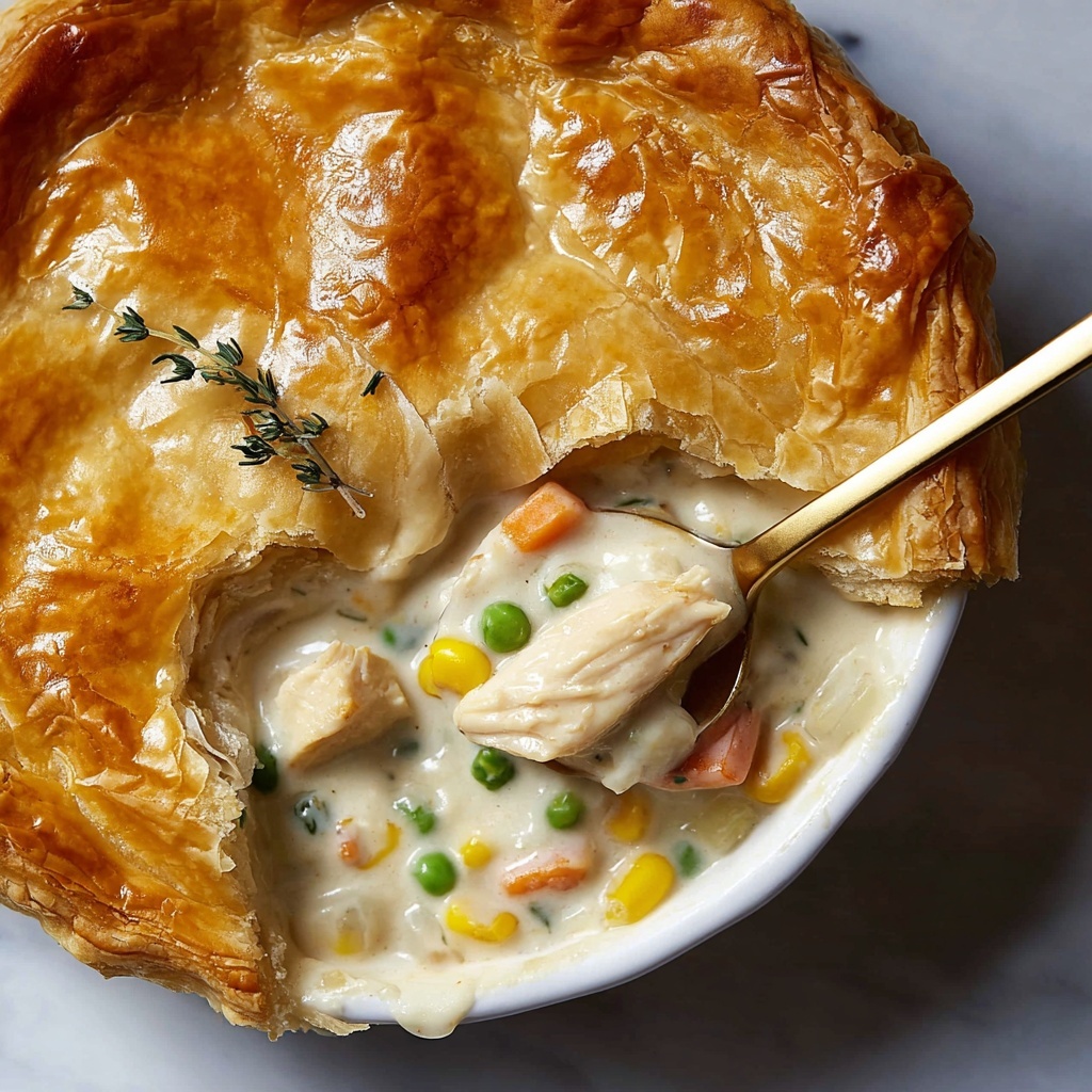 Easy Bisquick Chicken Pot Pie Recipe - Recipe Image