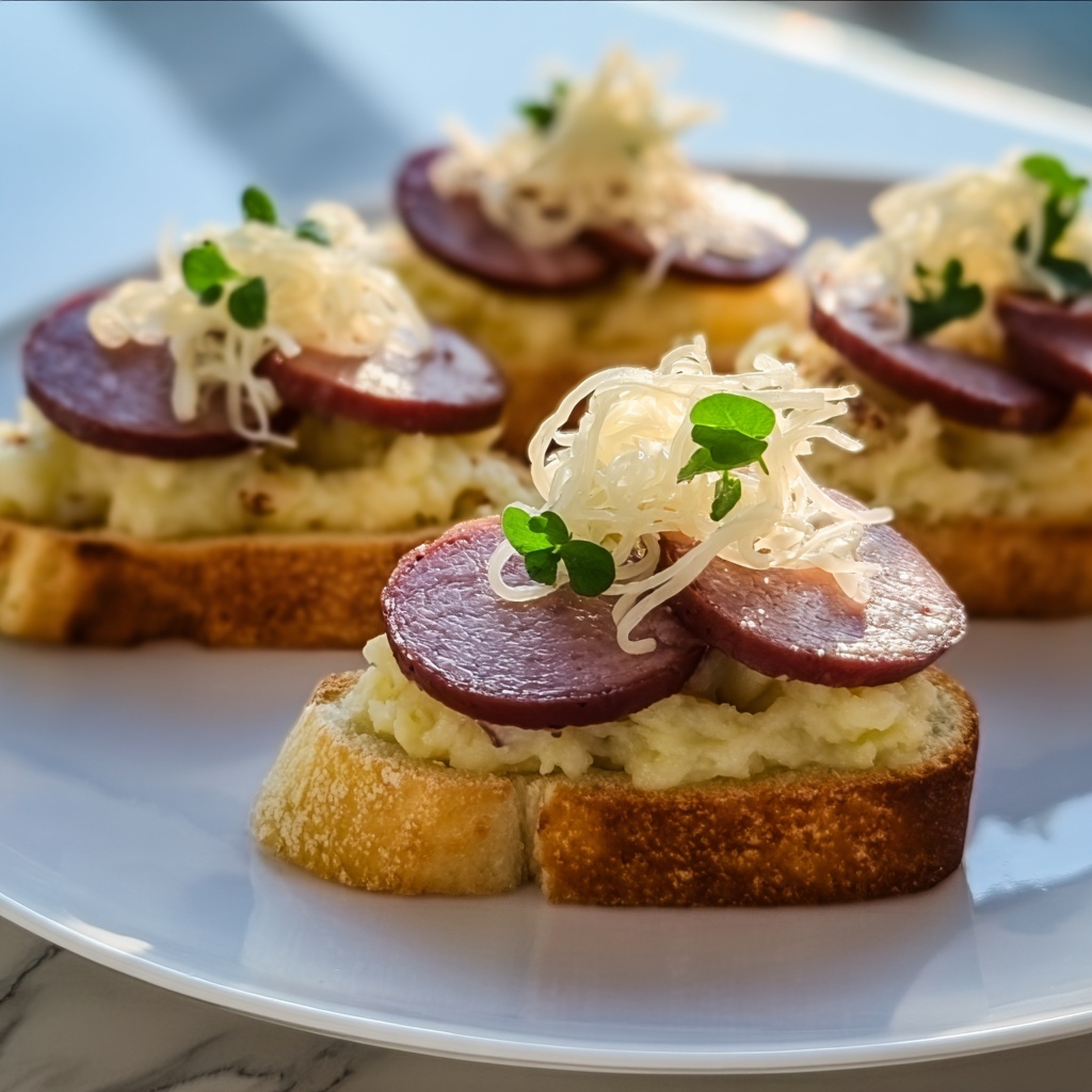 Mini Reuben Bites: A Perfect Party Pleaser Recipe - Recipe Image