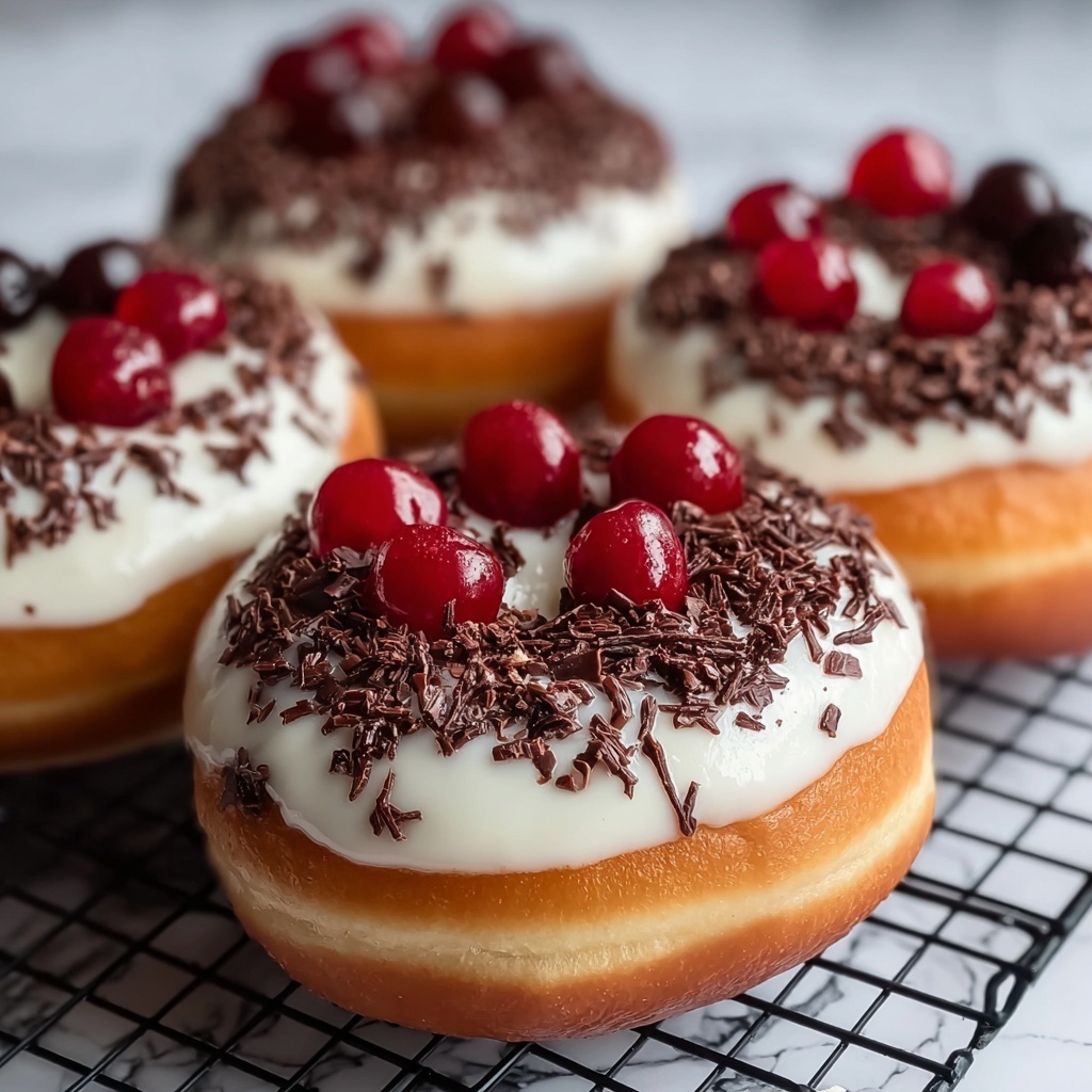 Black Forest Doughnuts Recipe - Recipe Image
