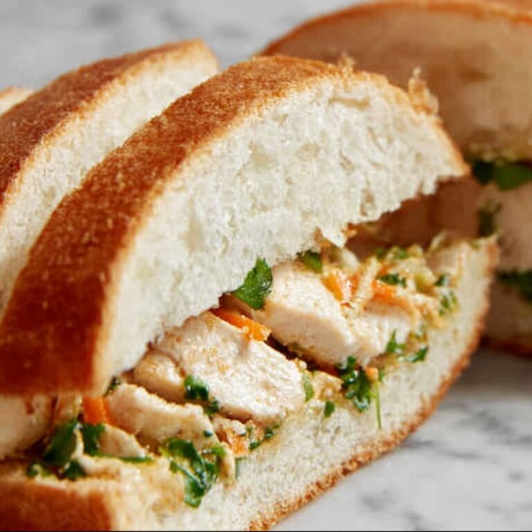 Chicken Stuffed French Bread Recipe