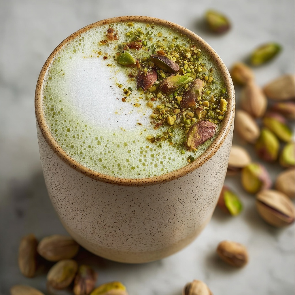 Pistachio Latte Recipe - Recipe Image