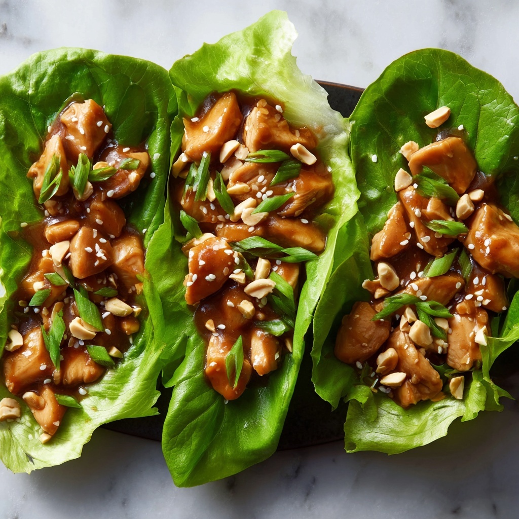 Flavorful Teriyaki Chicken Lettuce Wraps – Light, Easy & Delicious Recipe - Recipe Image