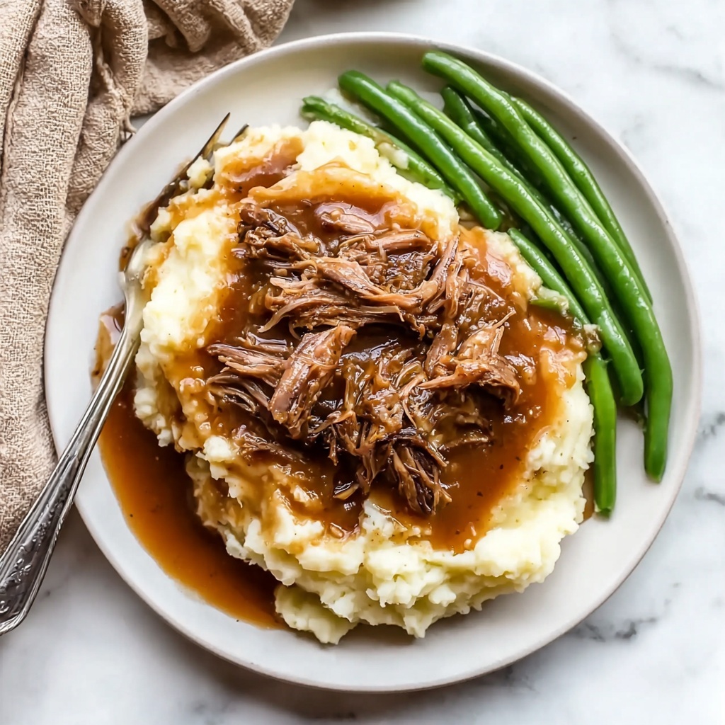 Instant Pot French Onion Pot Roast Recipe - Recipe Image