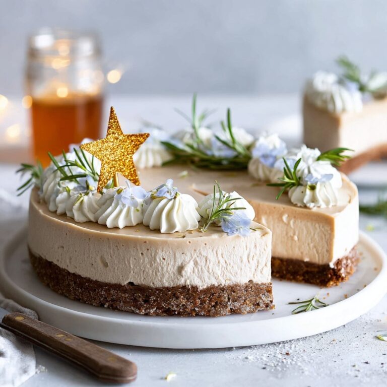 Vegan Eggnog Cheesecake Recipe