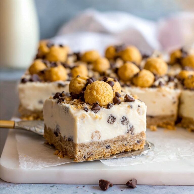 Cookie Dough Cheesecake Bars Recipe