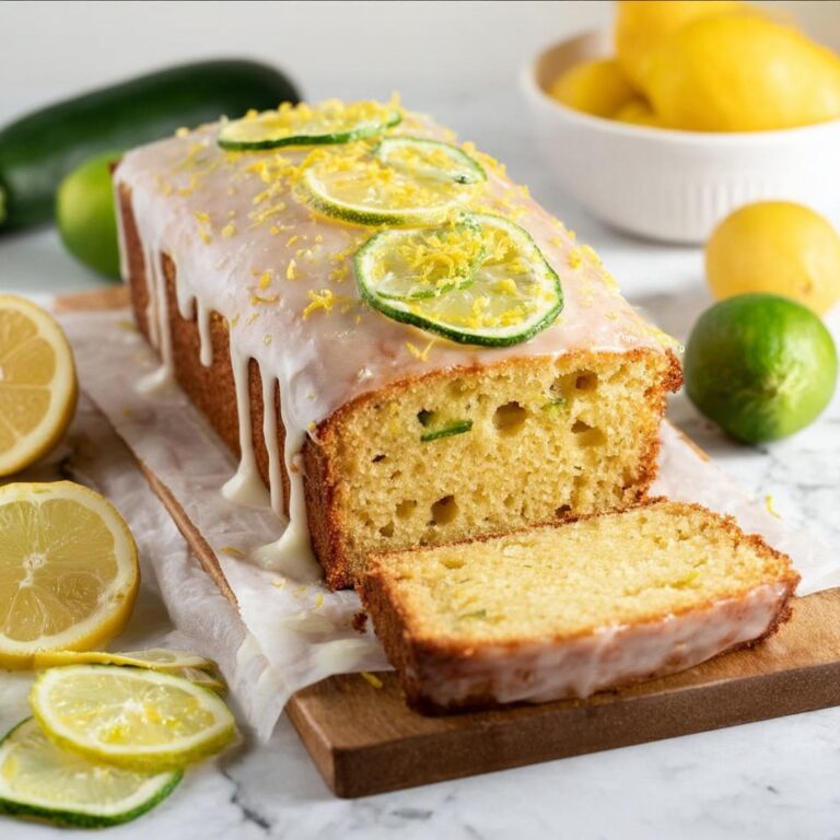 Vegan Lemon Lime Zucchini Bread (Gluten-Free Option) Recipe