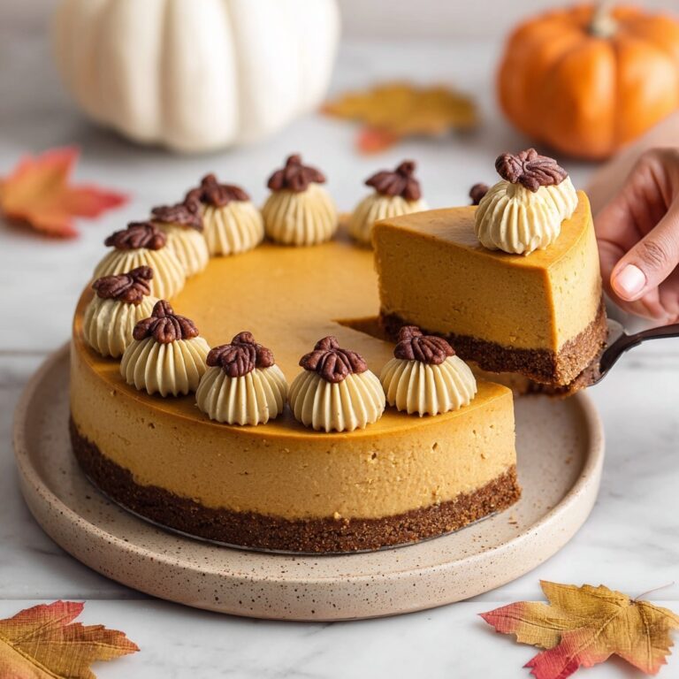 No Bake Vegan Pumpkin Cheesecake Recipe