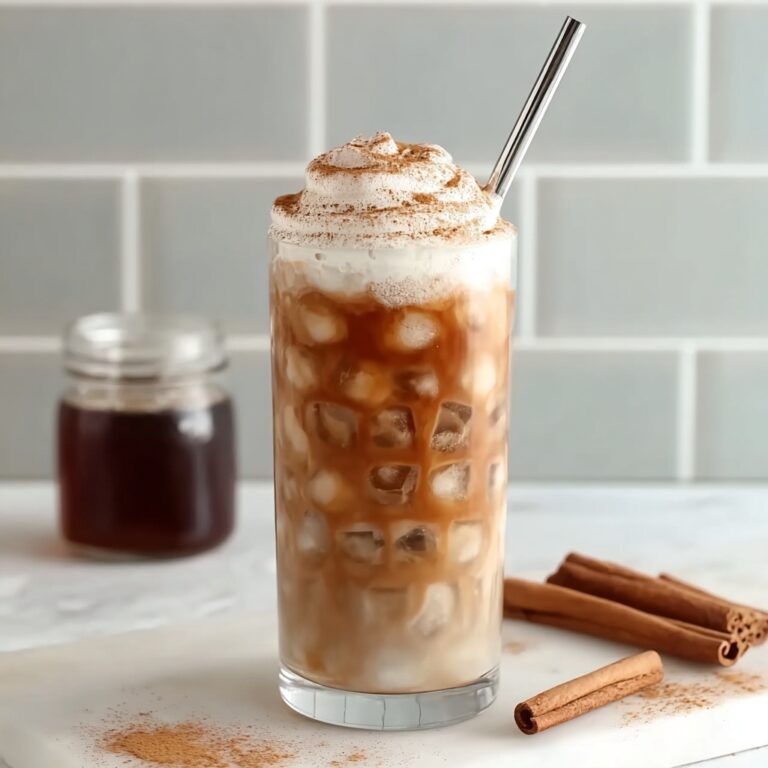 Cinnamon Iced Latte Recipe