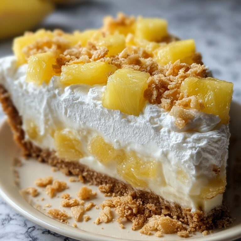Tropical Pineapple Paradise Pie Recipe