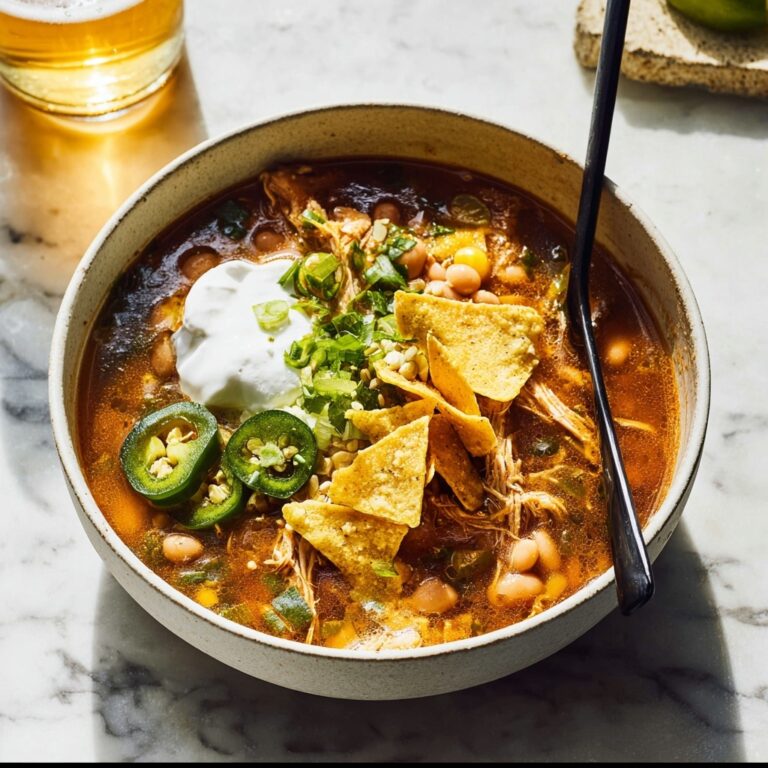 Easy Green Chile Chicken Soup Recipe