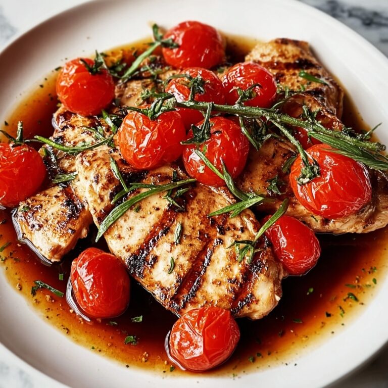 Balsamic Chicken and Tomatoes Recipe