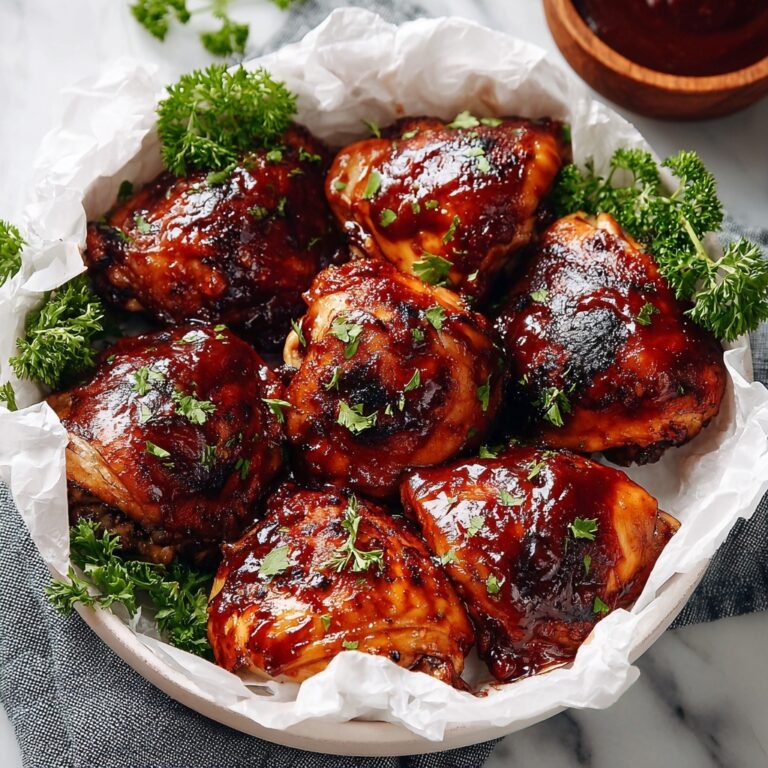 Slow Cooker BBQ Chicken Thighs Recipe