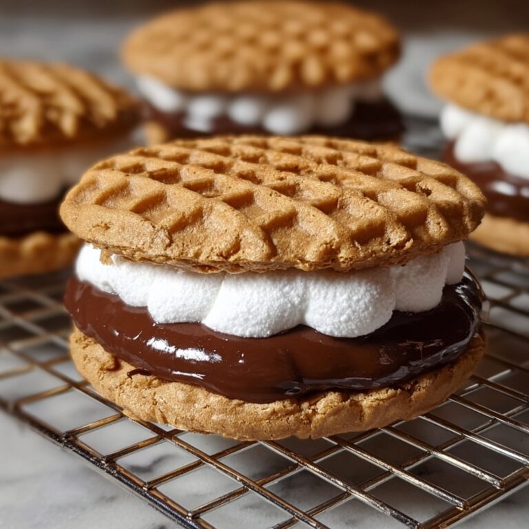 Peanut Butter S’mores Sandwich Cookies Recipe
