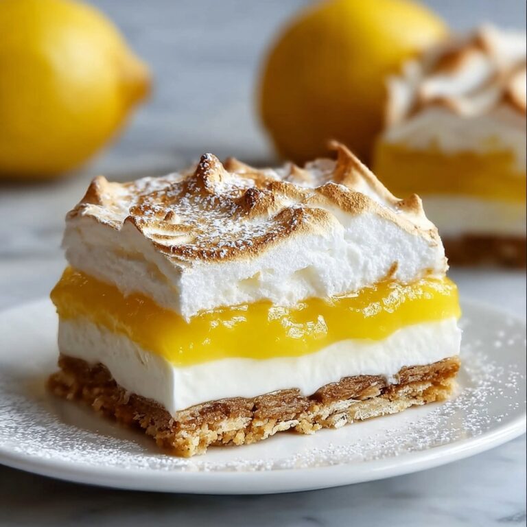 Zesty Lemon Meringue Pie Bars Recipe