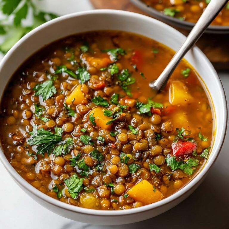 One Pot Turkey Lentil Soup Recipe