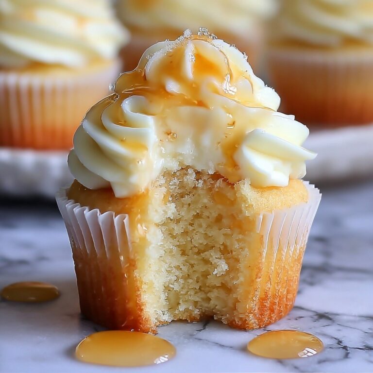 Honey Peach Cream Cheese Cupcakes Recipe