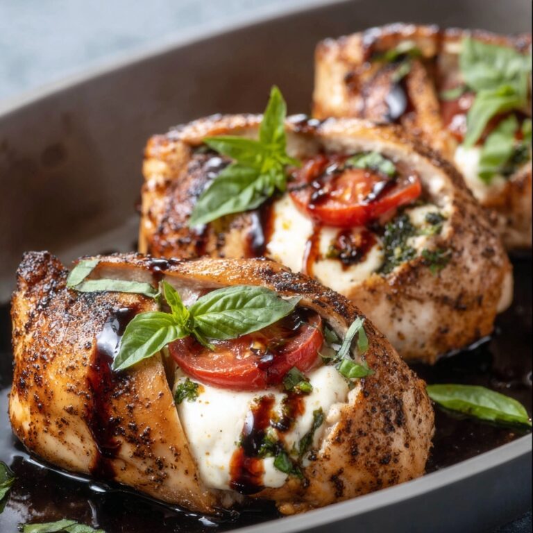 Caprese Stuffed Chicken Breast Recipe