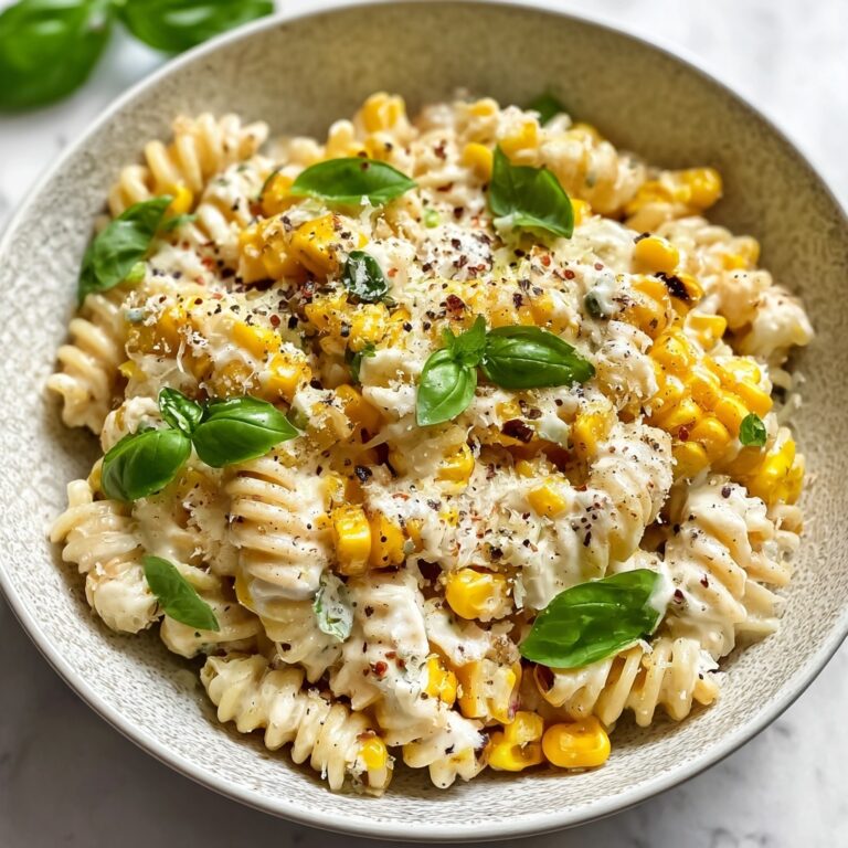 Creamy Street Corn Pasta Salad Recipe