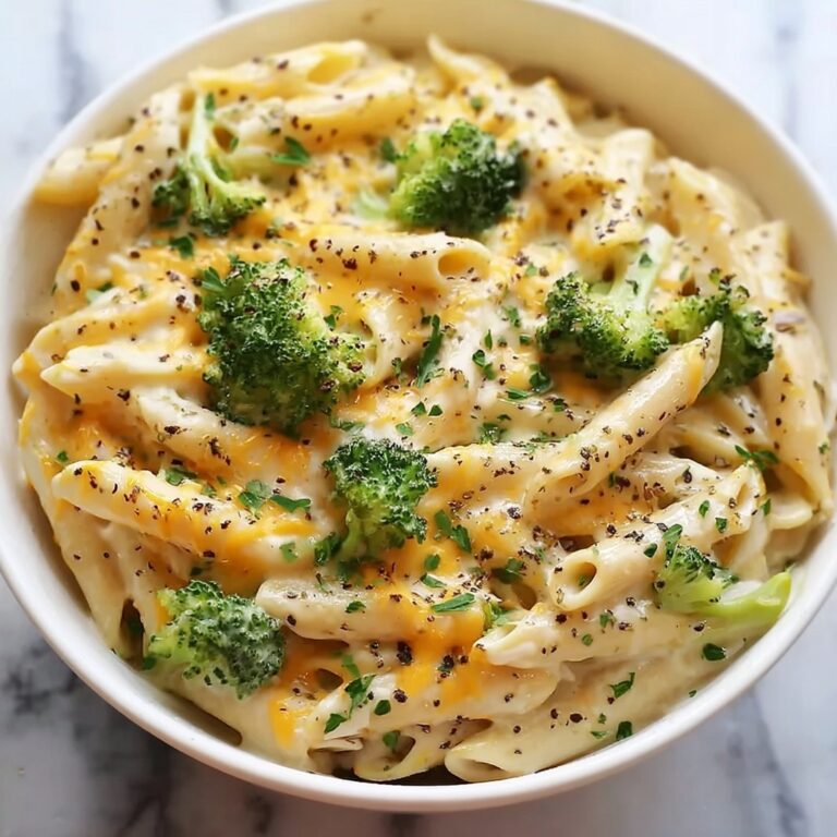 Creamy and Cheesy Broccoli Pasta Recipe