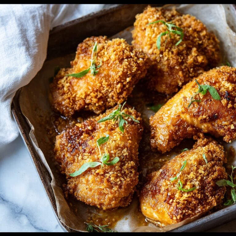 Baked Crunchy Maple Dijon Chicken Recipe