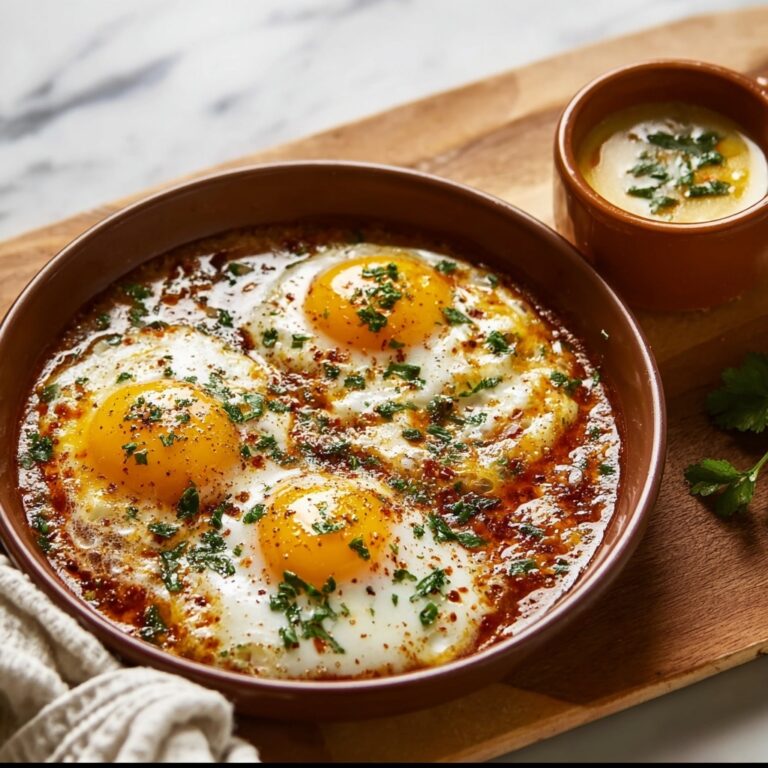 Turkish-Inspired Eggs (Cilbir) Recipe