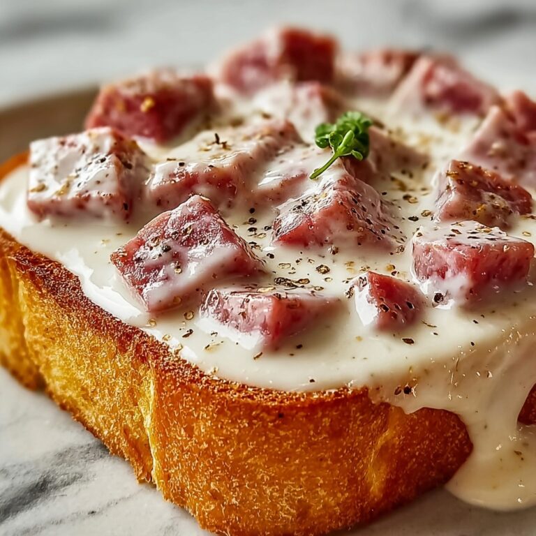 Creamed Chipped Beef on Toast Recipe
