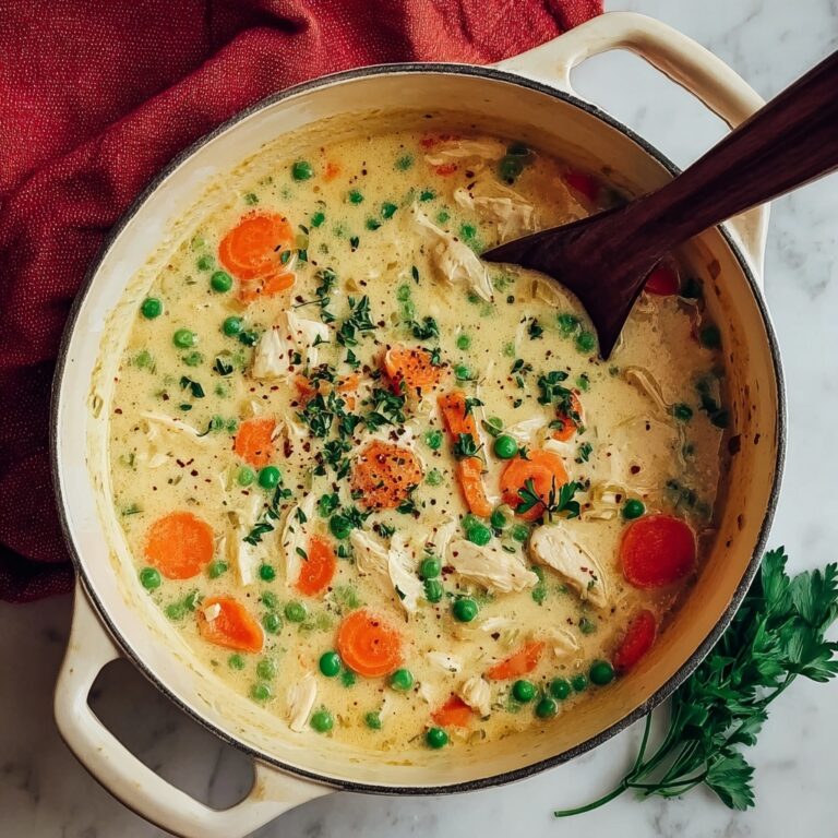 Creamy Chicken Casserole with Vegetables and Mashed Potatoes Recipe