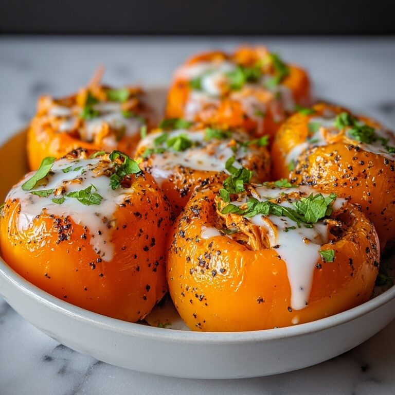 Spicy Buffalo Chicken Pepper Bombs Recipe