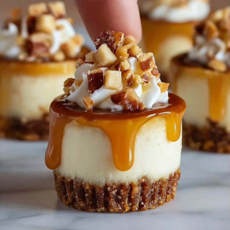 Caramel Apple Cheesecake Cups Recipe