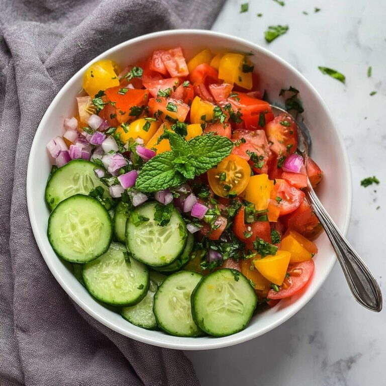Shirazi Salad: A Fresh and Tangy Persian Delight Recipe