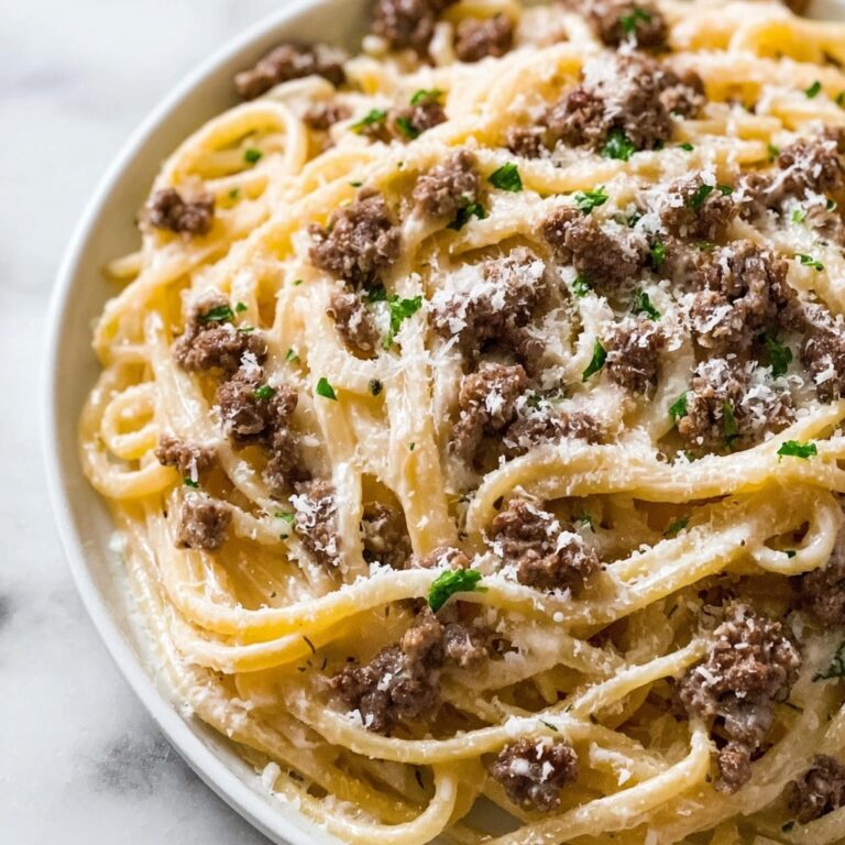 Cheesy Garlic Butter Linguine Pasta Recipe