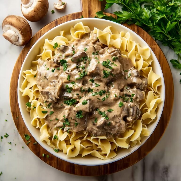 Crockpot Beef Stroganoff Recipe