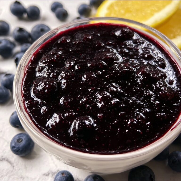 Blueberry Compote Recipe