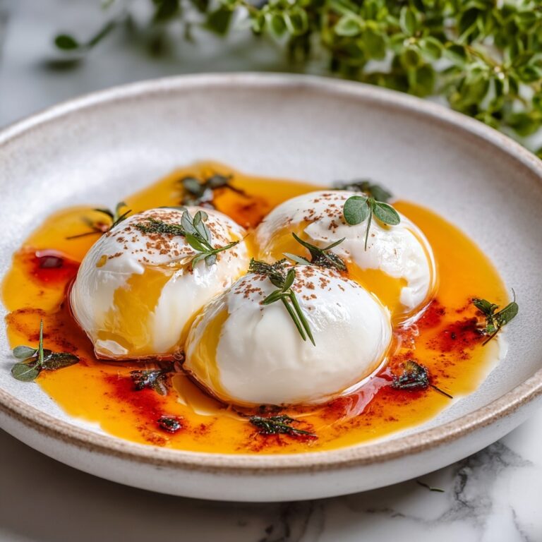 Turkish Eggs (Cilbir) Recipe