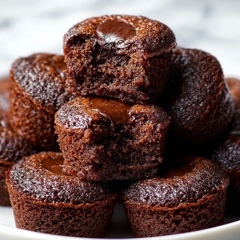Fudgy Espresso Brownie Bites Recipe