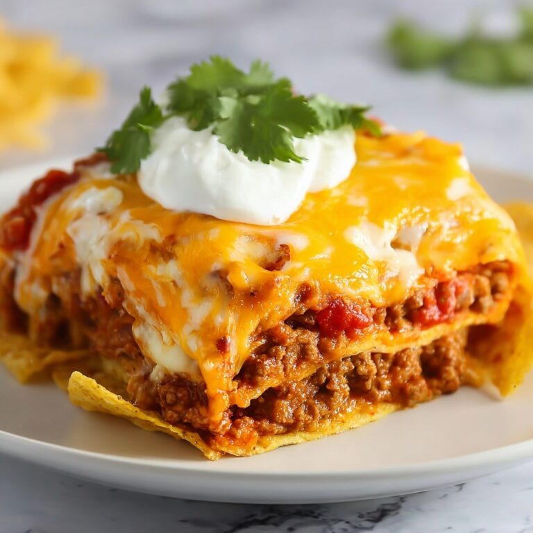 Tortilla Chip Enchiladas Recipe