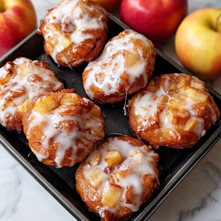 Warm Baked Apple Fritters Recipe