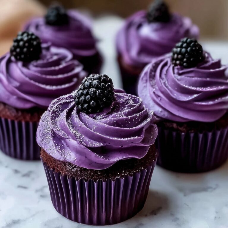 Purple Velvet Cupcakes Recipe