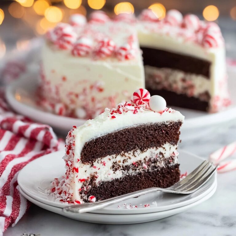 Festive Peppermint Cake Recipe
