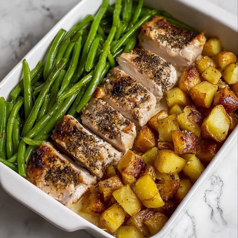 Italian Chicken Green Bean Bake Recipe