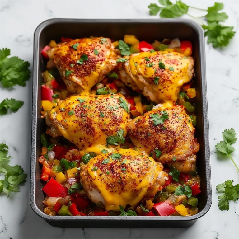 Fajita Stuffed Chicken Recipe