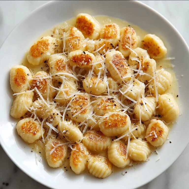 Toasted White Truffle Gnocchi Recipe