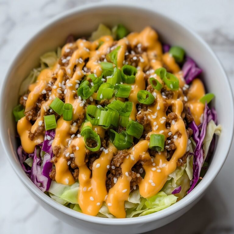 Asian-Inspired Egg Roll in a Bowl with Creamy Chili Sauce Recipe