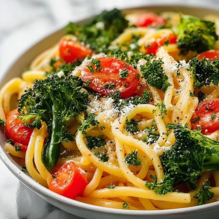 Pasta Primavera with Fresh Vegetables and Parmesan Recipe