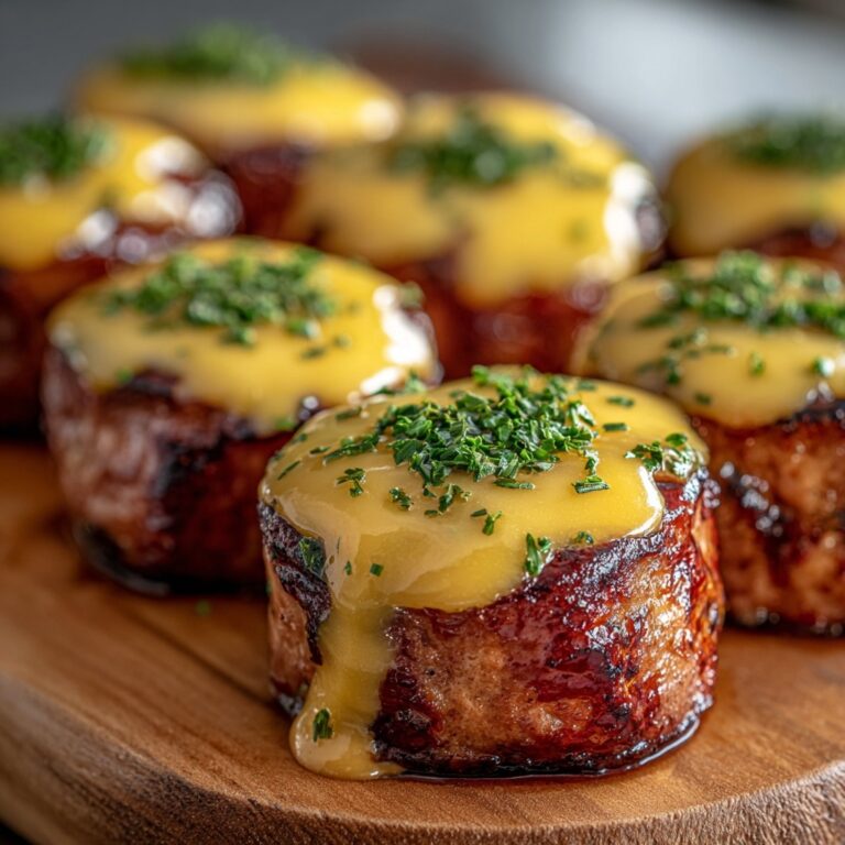 Kilted Sausage Bites — Cheesy Party Sausage Recipe