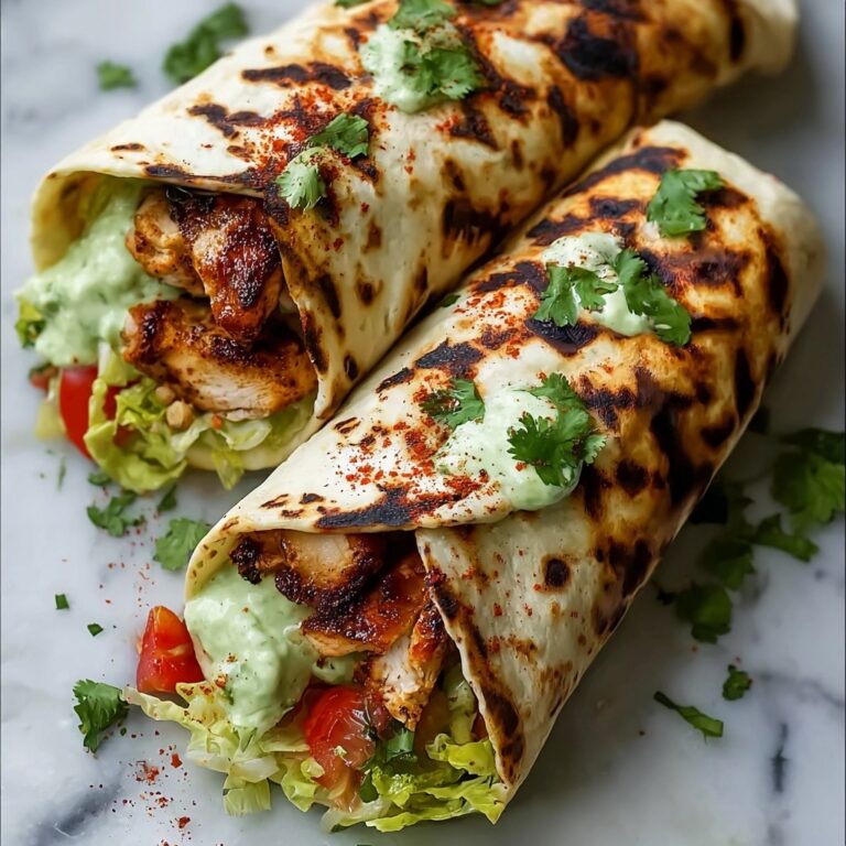 Chipotle Ranch Grilled Chicken Burrito Recipe