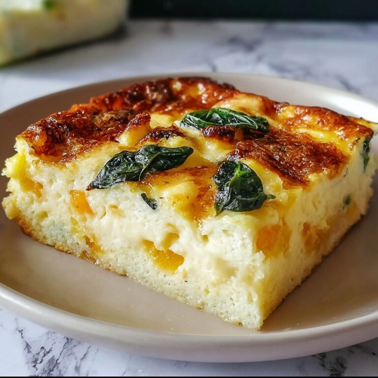 Cheesy Protein Egg Bake Recipe