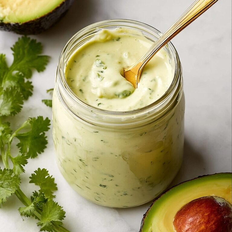 Easy Avocado Dressing Recipe