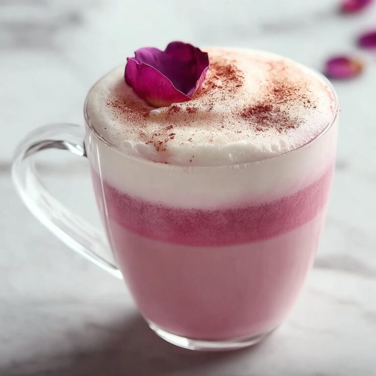 Almond Rose Latte Recipe